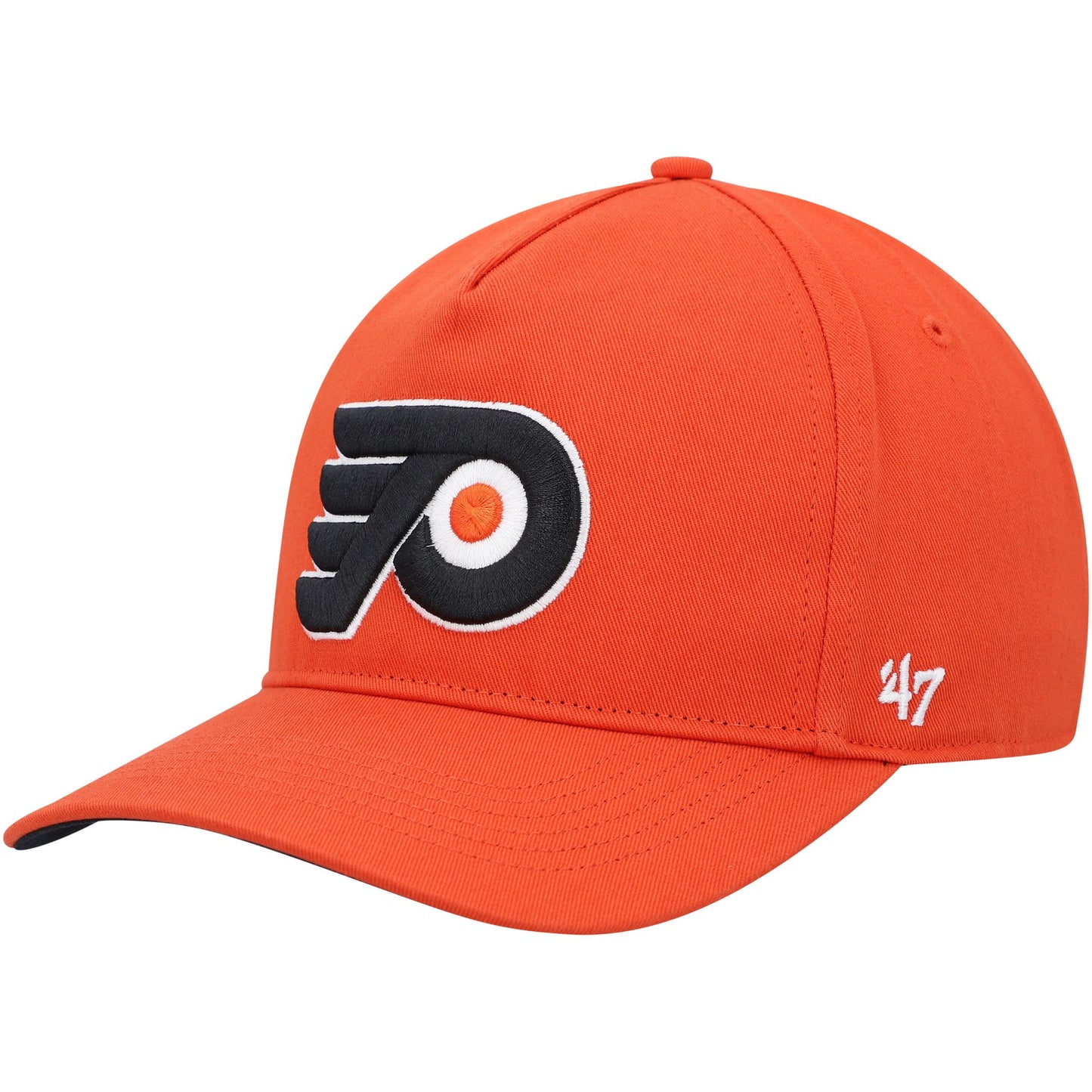 Men's '47 Orange Philadelphia Flyers Primary Hitch Snapback Hat - OSFA