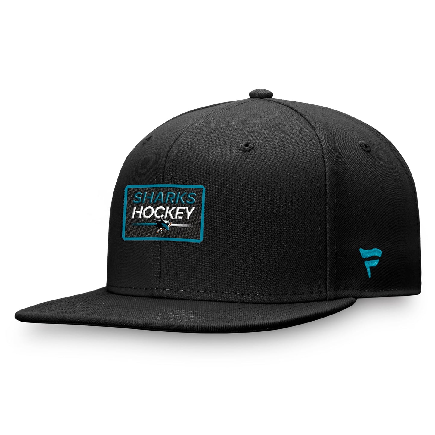 Men's Fanatics Branded  Black San Jose Sharks Authentic Pro Prime Snapback Hat