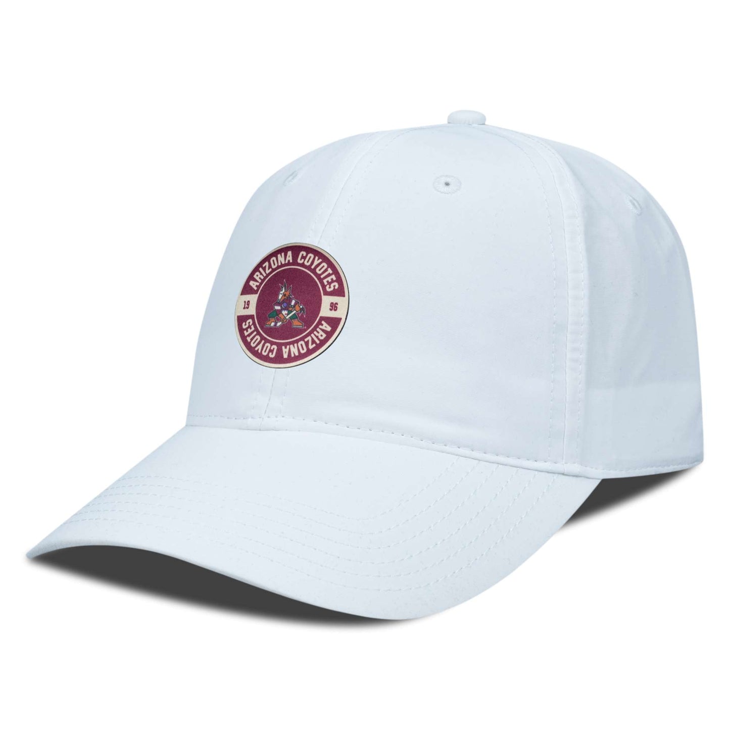 Men's Levelwear White Arizona Coyotes Crest Adjustable Hat - OSFA