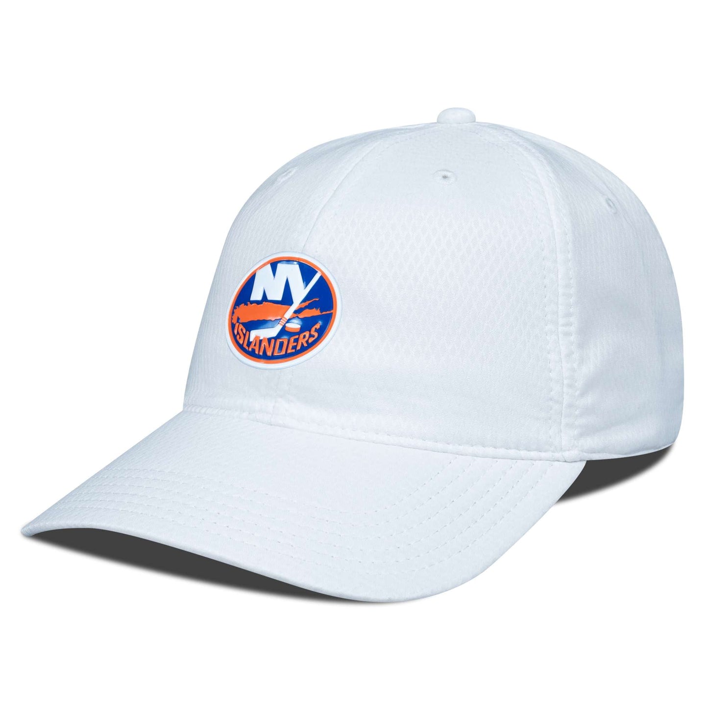 Men's Levelwear White New York Islanders Matrix Adjustable Hat - OSFA