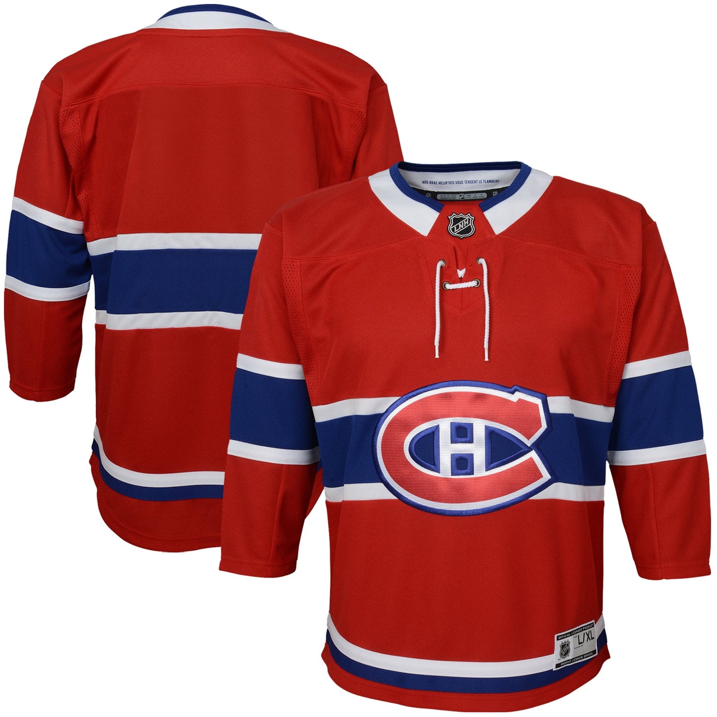 Youth Red Montreal Canadiens Home Premier Jersey